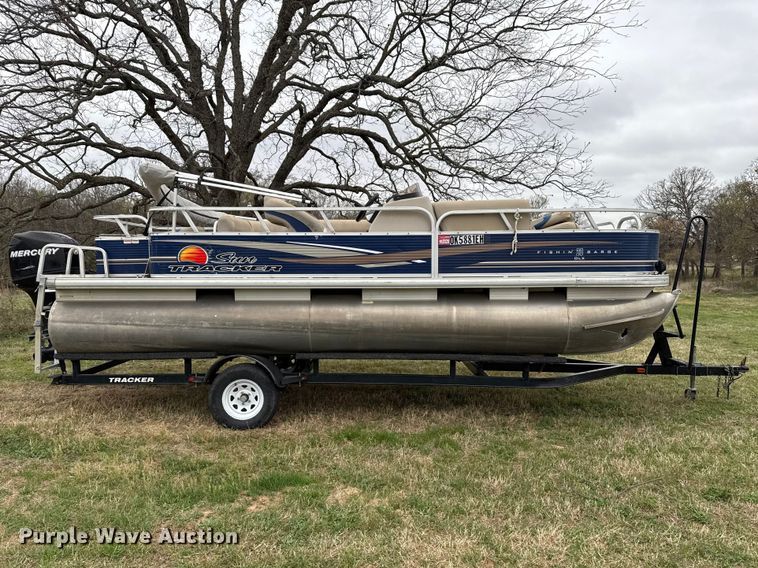 image for item NK9127 2012 Sun Tracker Fishin' Barge 20 boat