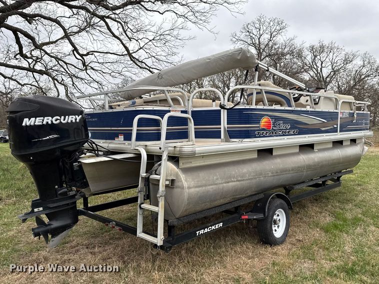 image for item NK9127 2012 Sun Tracker Fishin' Barge 20 boat