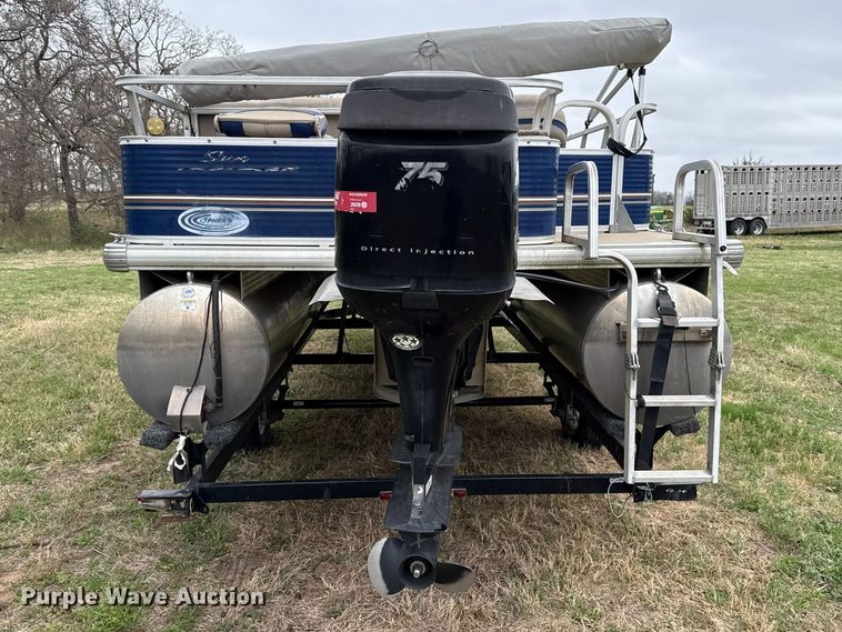 image for item NK9127 2012 Sun Tracker Fishin' Barge 20 boat