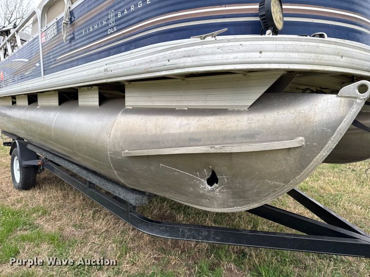 image for item NK9127 2012 Sun Tracker Fishin' Barge 20 boat