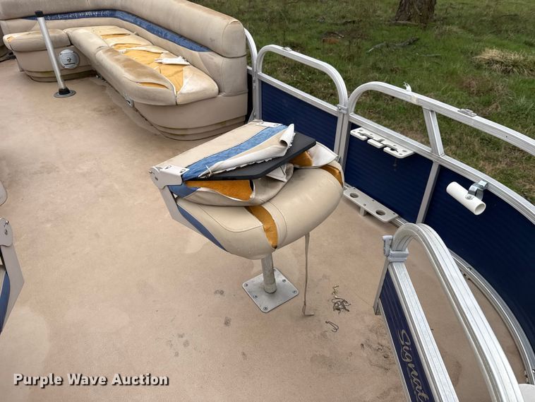 image for item NK9127 2012 Sun Tracker Fishin' Barge 20 boat