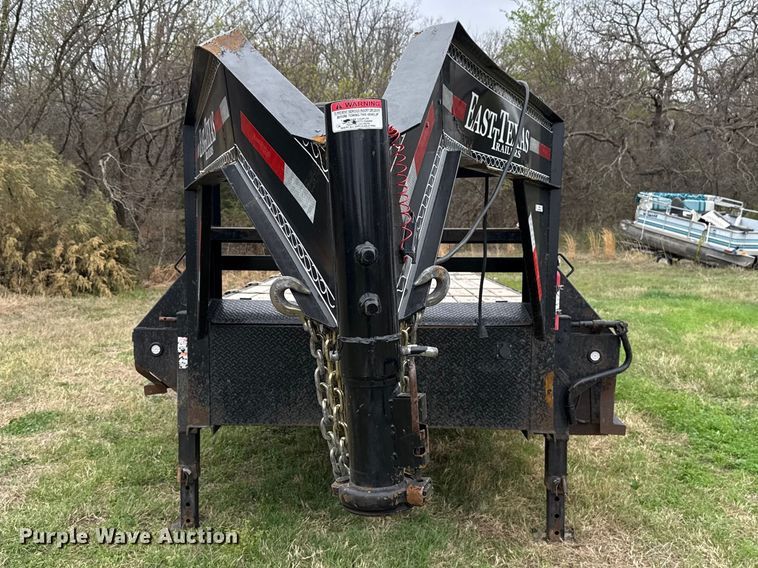 image for item NK9130 2023 East Texas Trailers equipment trailer
