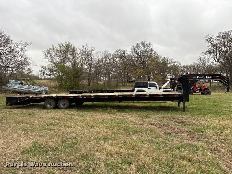 image for item NK9130 2023 East Texas Trailers equipment trailer