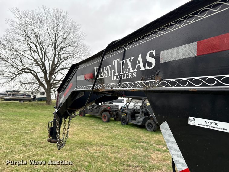 image for item NK9130 2023 East Texas Trailers equipment trailer