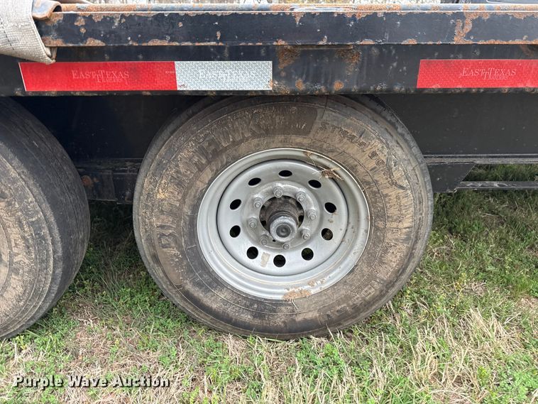 image for item NK9130 2023 East Texas Trailers equipment trailer