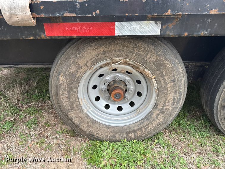 image for item NK9130 2023 East Texas Trailers equipment trailer