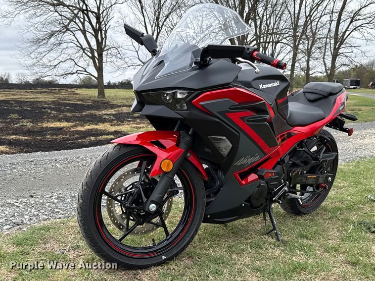 image for item NK9131 2025 Kawasaki Ninja 500 motorcycle