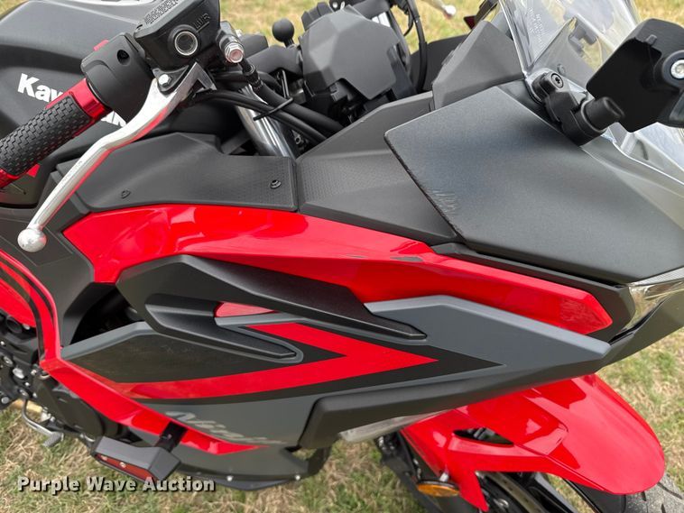 image for item NK9131 2025 Kawasaki Ninja 500 motorcycle