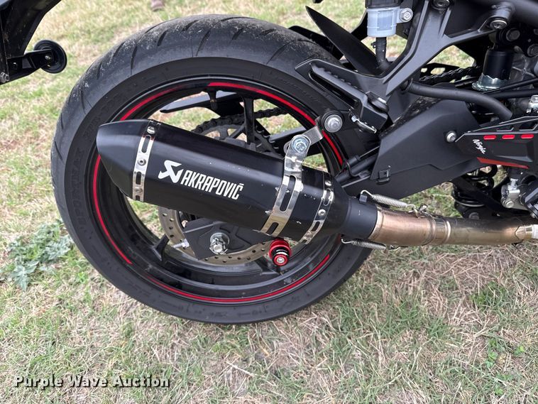 image for item NK9131 2025 Kawasaki Ninja 500 motorcycle