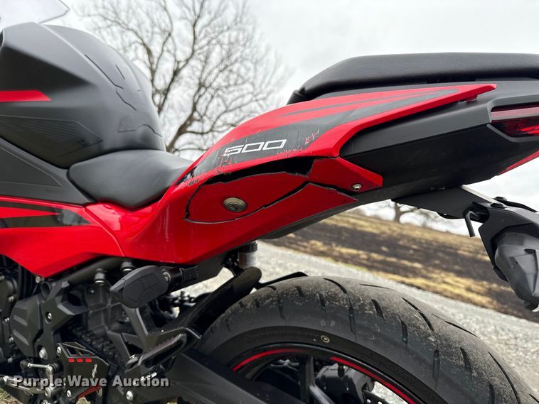 image for item NK9131 2025 Kawasaki Ninja 500 motorcycle