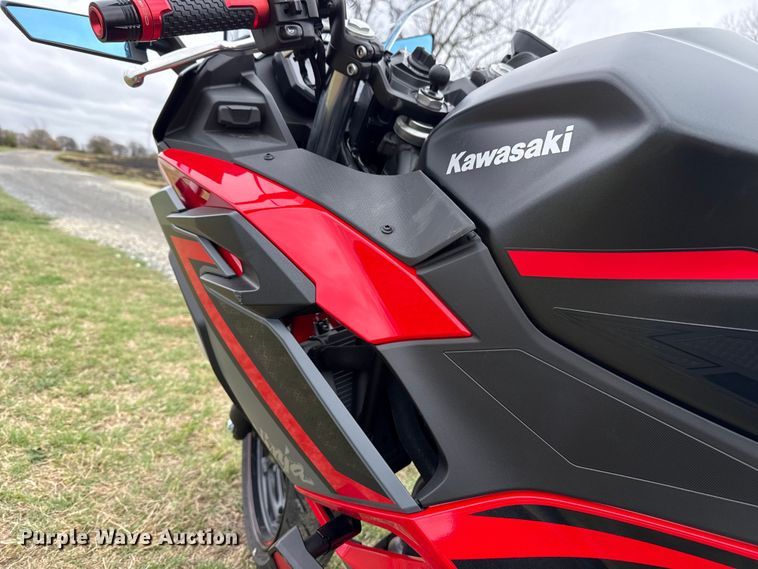 image for item NK9131 2025 Kawasaki Ninja 500 motorcycle