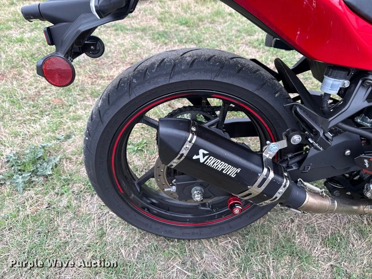 image for item NK9131 2025 Kawasaki Ninja 500 motorcycle