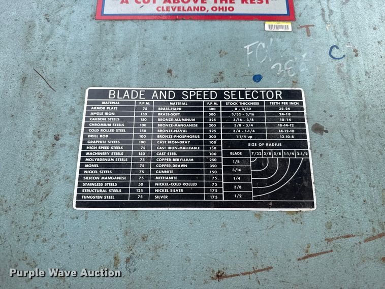 image for item NK9139 Journeyman  band saw