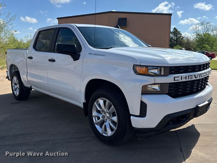 image for item NK9149 2021 Chevrolet Silverado 1500 Crew Cab pickup truck