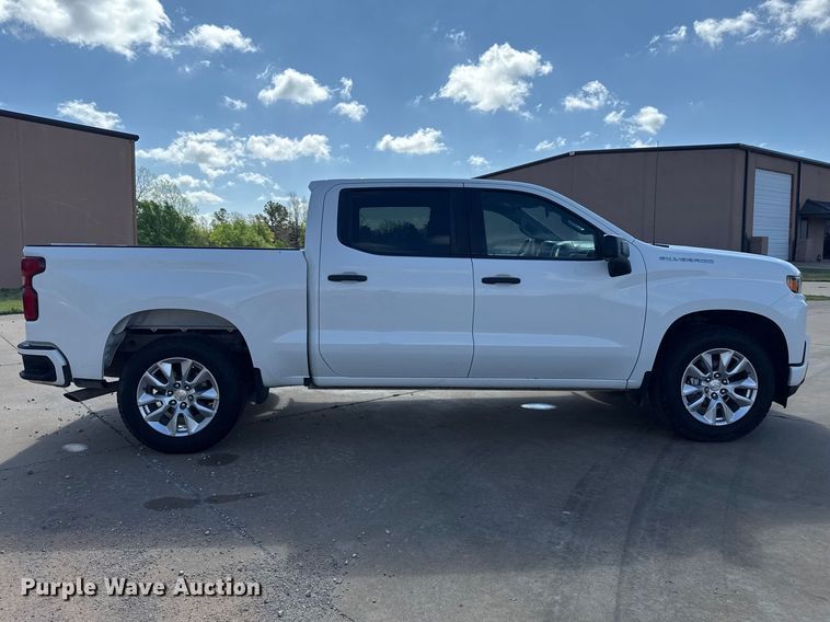 image for item NK9149 2021 Chevrolet Silverado 1500 Crew Cab pickup truck