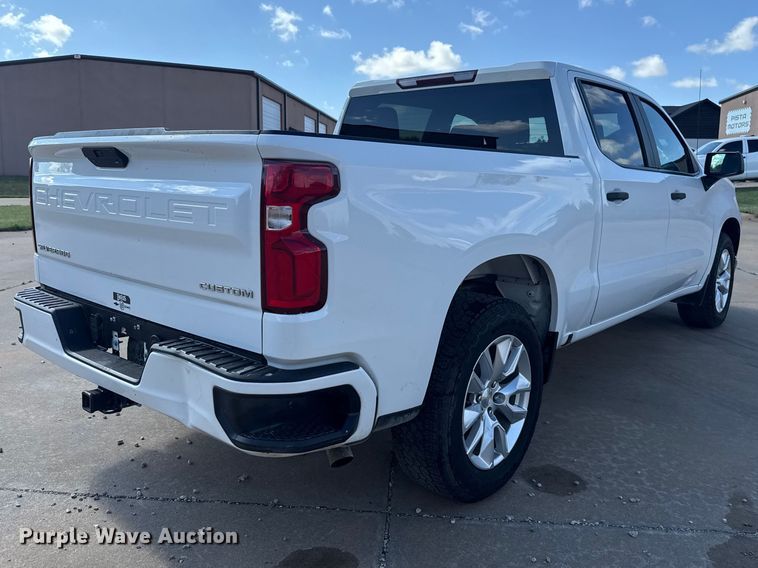 image for item NK9149 2021 Chevrolet Silverado 1500 Crew Cab pickup truck