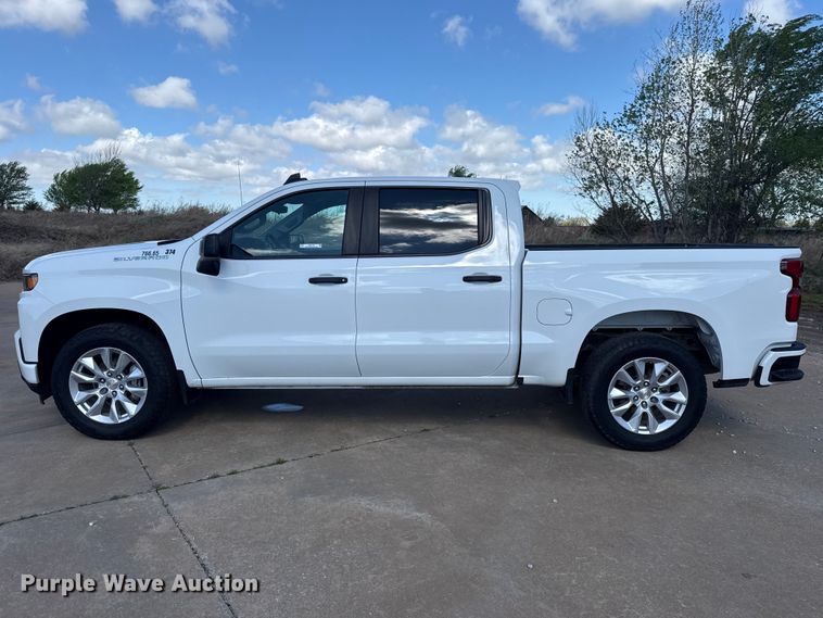 image for item NK9149 2021 Chevrolet Silverado 1500 Crew Cab pickup truck