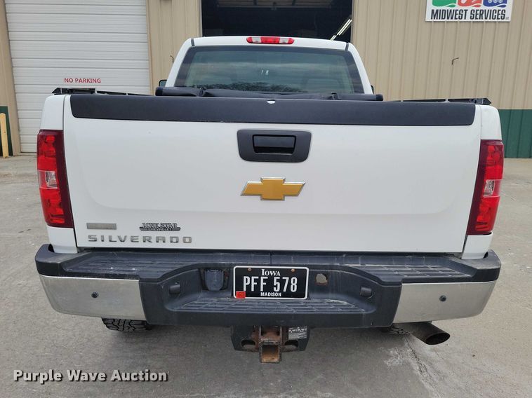 image for item NK9934 2012 Chevrolet  Silverado 2500HD  Ext. Cab pickup truck