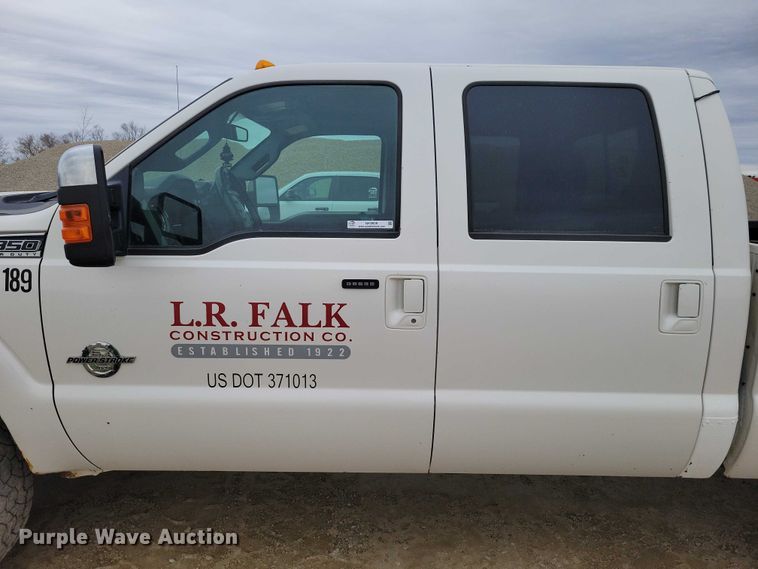 image for item NK9939 2014 Ford F350 Super Duty Crew Cab pickup truck