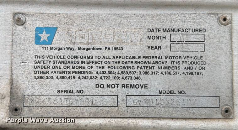 image for item YA2082 2015 Freightliner Business Class M2 box truck