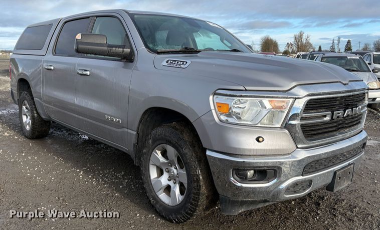 image for item YA2422 2020 RAM 1500 Big Horn Crew Cab pickup truck