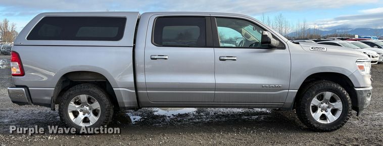 image for item YA2422 2020 RAM 1500 Big Horn Crew Cab pickup truck