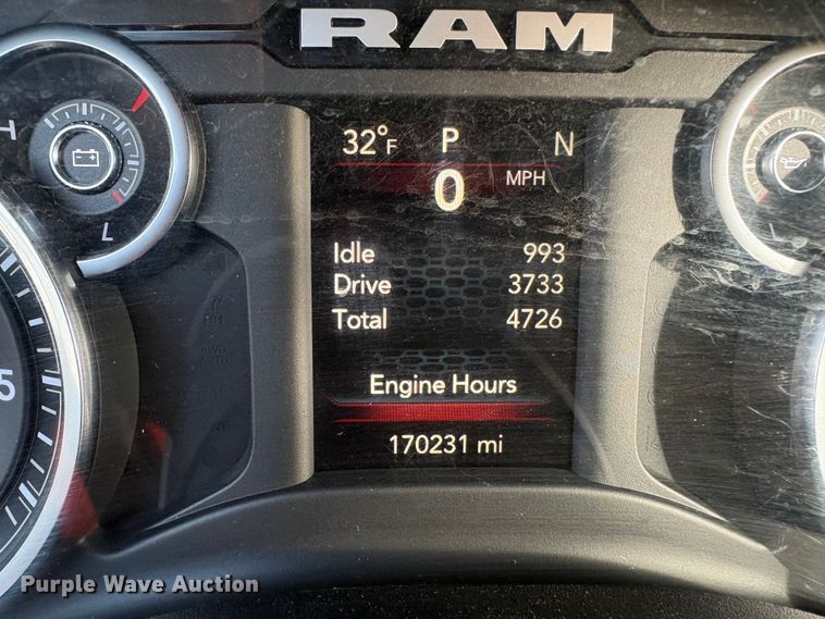 image for item YA2422 2020 RAM 1500 Big Horn Crew Cab pickup truck