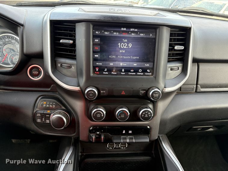 image for item YA2422 2020 RAM 1500 Big Horn Crew Cab pickup truck