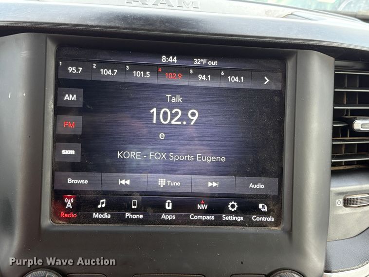 image for item YA2422 2020 RAM 1500 Big Horn Crew Cab pickup truck