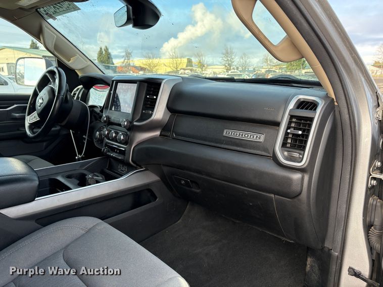 image for item YA2422 2020 RAM 1500 Big Horn Crew Cab pickup truck