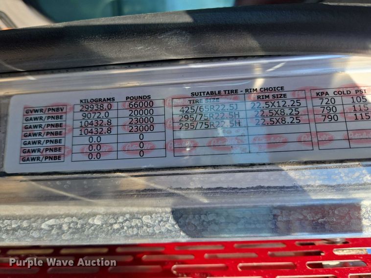 image for item YA2651 2006 Peterbilt 357 pumper fire truck