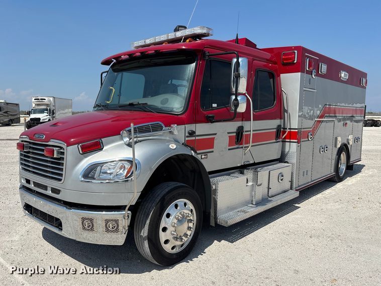 image for item YA2881 2022 Freightliner Business Class M2 crew cab ambulance