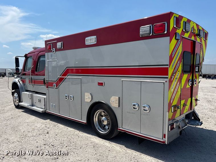 image for item YA2881 2022 Freightliner Business Class M2 crew cab ambulance