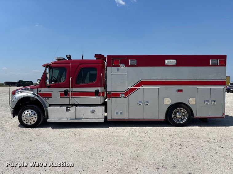 image for item YA2881 2022 Freightliner Business Class M2 crew cab ambulance