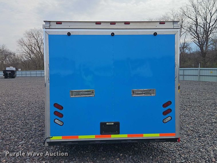 image for item YA2906 2007 Haulmark EG85X30WT4 enclosed cargo trailer