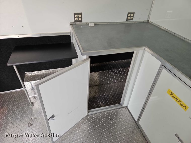 image for item YA2906 2007 Haulmark EG85X30WT4 enclosed cargo trailer