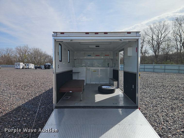 image for item YA2906 2007 Haulmark EG85X30WT4 enclosed cargo trailer