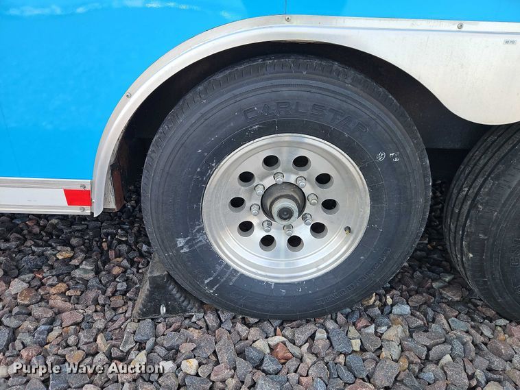 image for item YA2906 2007 Haulmark EG85X30WT4 enclosed cargo trailer