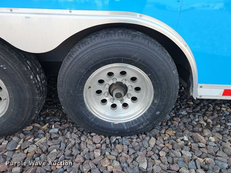 image for item YA2906 2007 Haulmark EG85X30WT4 enclosed cargo trailer