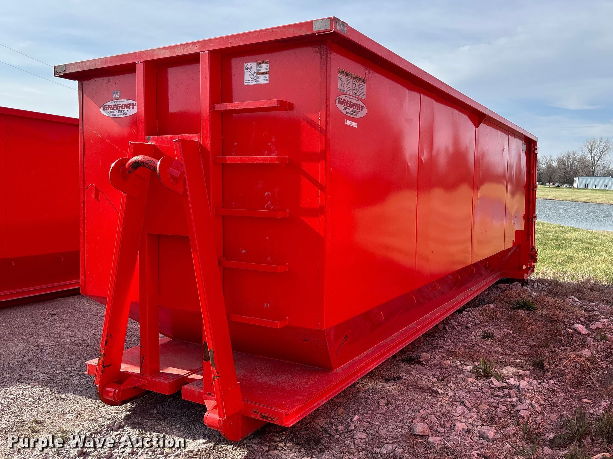Gregory Container Inc roll-off dumpster in Lawson, MO | Item