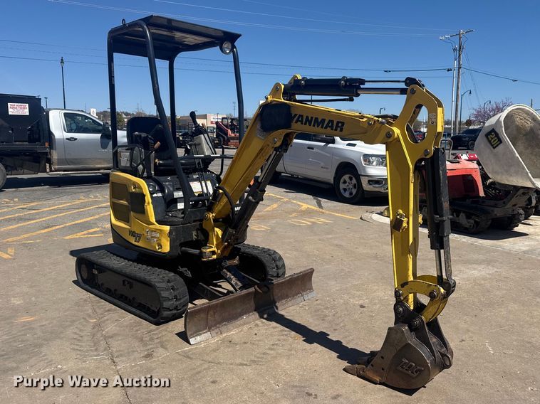 image for item DO8477 2018 Yanmar ViO17-A mini excavator