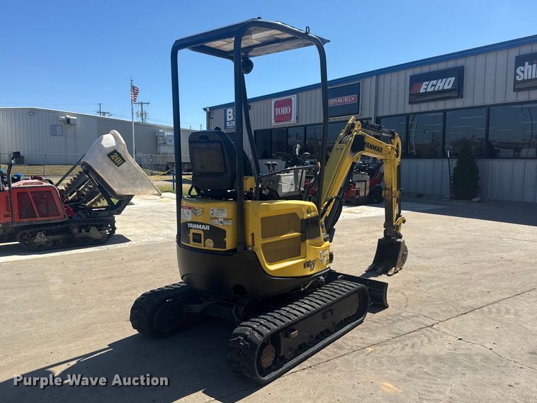 image for item DO8477 2018 Yanmar ViO17-A mini excavator