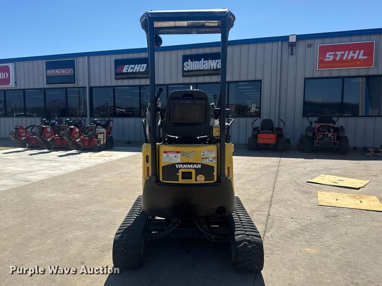 image for item DO8477 2018 Yanmar ViO17-A mini excavator