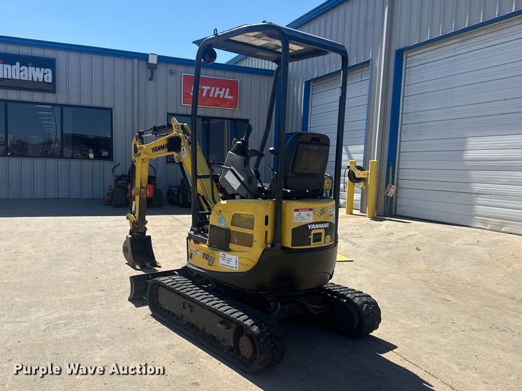 image for item DO8477 2018 Yanmar ViO17-A mini excavator