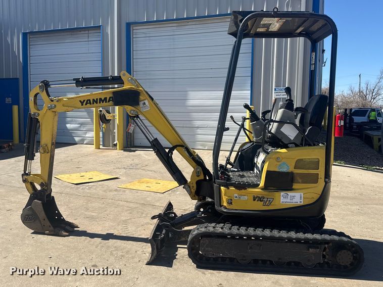image for item DO8477 2018 Yanmar ViO17-A mini excavator
