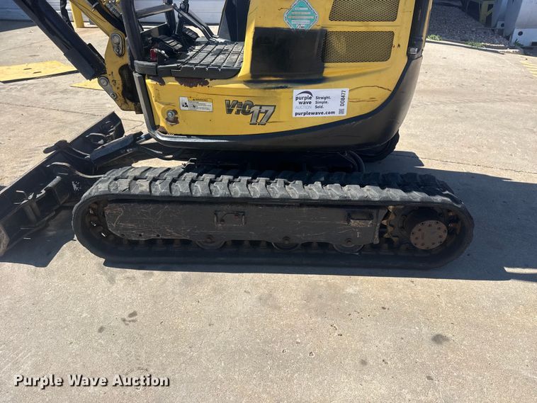 image for item DO8477 2018 Yanmar ViO17-A mini excavator