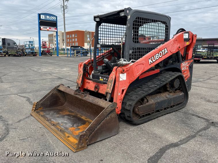 image for item DO8492 2019 Kubota SVL65-2 tracked skid steer loader