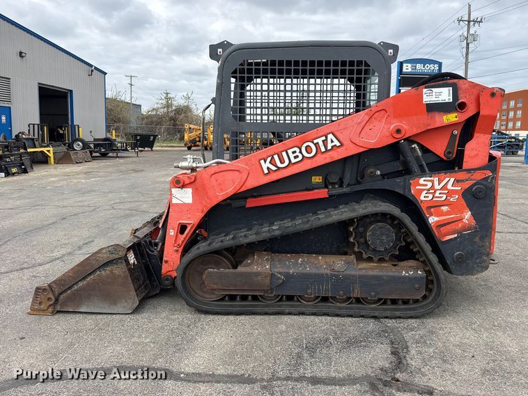 image for item DO8492 2019 Kubota SVL65-2 tracked skid steer loader