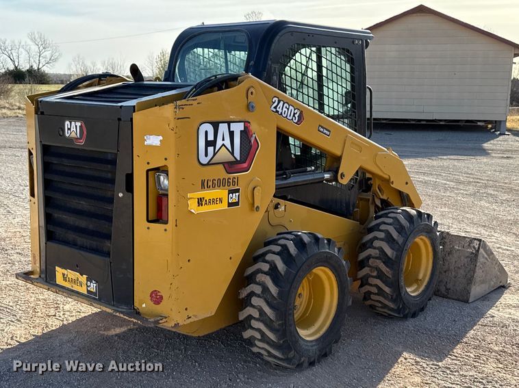 image for item DR0986 2019 Caterpillar 246D3 skid steer loader