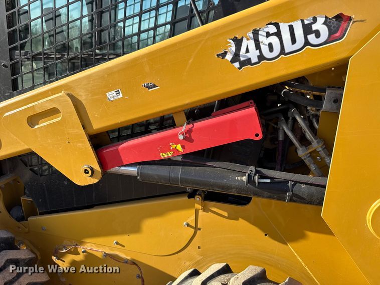 image for item DR0986 2019 Caterpillar 246D3 skid steer loader